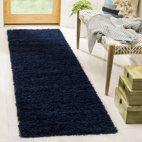 Safavieh Sga-Athens Shag 2'-3" x 8'-0" Rug in Navy