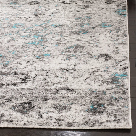 Safavieh Adirondack 4'-0" x 6'-0" Rug in Grey / Black