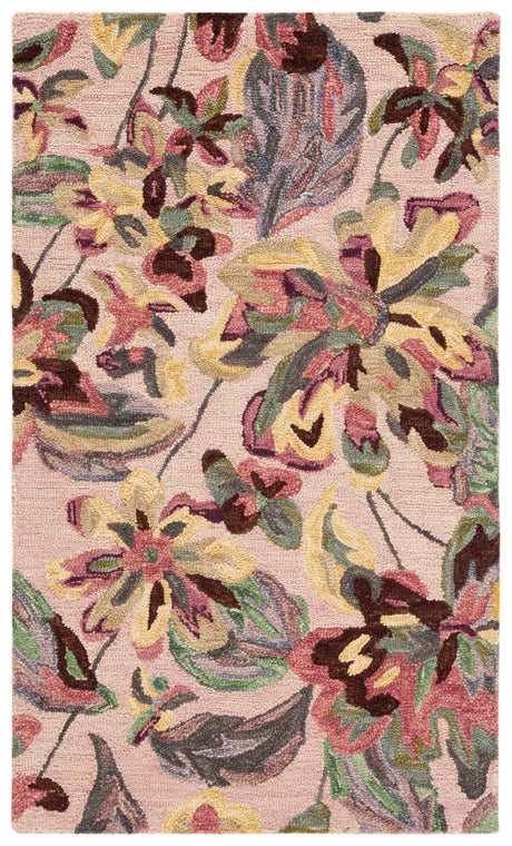 Safavieh Blossom 3'-0" x 5'-0" Rug in Pink / Gold