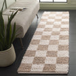 Safavieh Natura 2'-3" x 8'-0" Rug in Taupe / Ivory