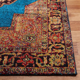 Safavieh Vintage Hamadan 4'-0" x 6'-0" Rug in Gold / Light Blue