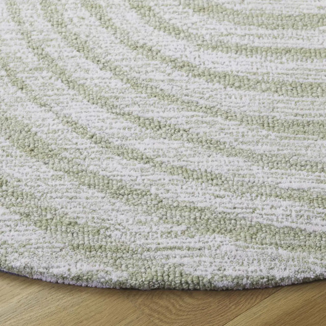 Safavieh Novelty 3'-0" x 3'-0" Rug in Sage / Ivory