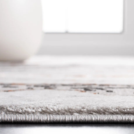 Safavieh Craft 4'-0" x 6'-0" Rug in Grey / Orange