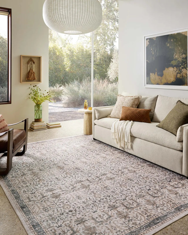 Loloi Anniston ANS-01 Ivory / Stone Rug - room scene 3