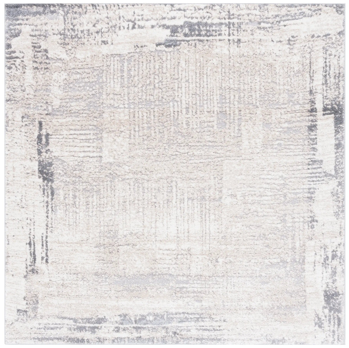 Safavieh Opal 6'-7" x 6'-7" Rug in Ivory / Grey