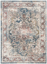 Safavieh Carlyle 200 5'-3" x 7'-6" Rug in Turquoise / Ivory
