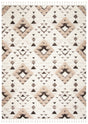 Safavieh Moroccan Tassel Shag 10'-0" x 14'-0" Rug in Ivory / Brown