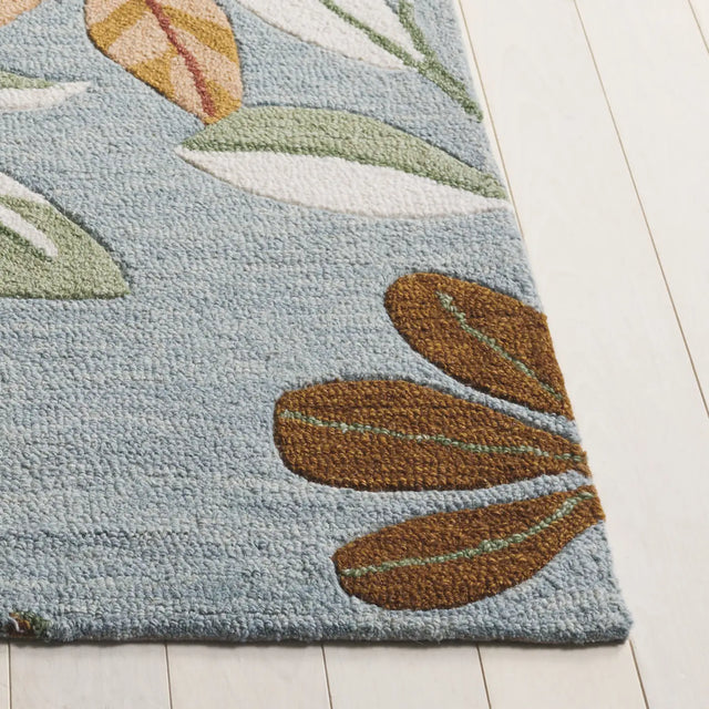 Safavieh Jardin 4'-0" x 6'-0" Rug in Blue / Rust