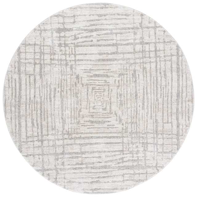 Safavieh Northport 6'-7" x 6'-7" Rug in Ivory / Grey