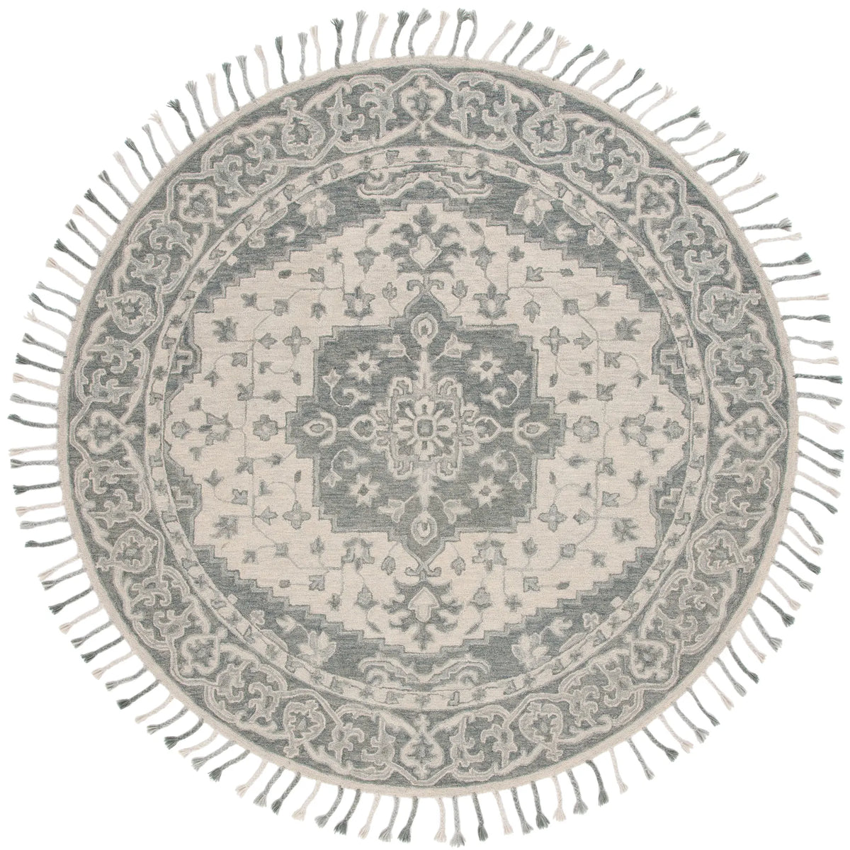 Safavieh Aspen 7'-0" x 7'-0" Rug in Grey / Light Grey
