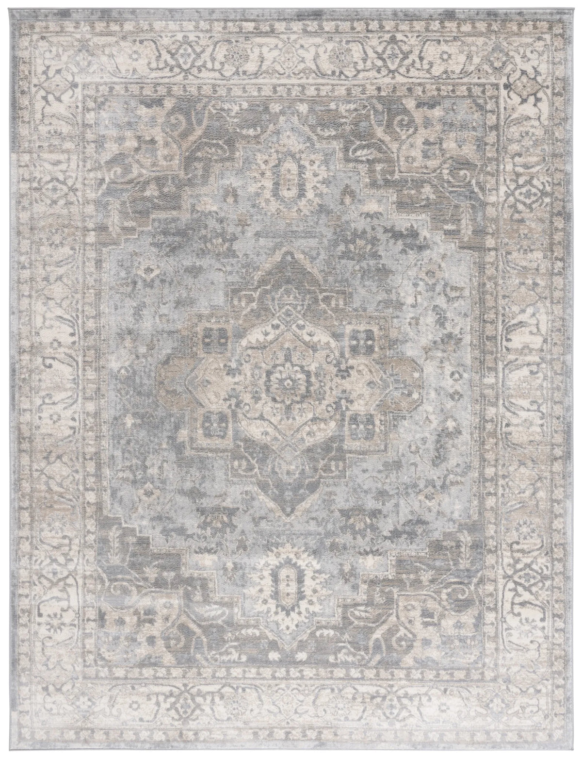 Safavieh Brentwood 10'-0" x 13'-0" Rug in Grey / Beige