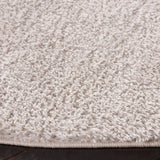 Safavieh Tahoe Shag 6'-7" x 6'-7" Rug in Silver