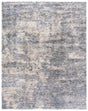 Safavieh Berber Shag 200 10'-0" x 14'-0" Rug in Ivory / Grey