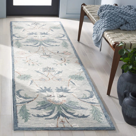 Safavieh Blossom 2'-6" x 8'-0" Rug in Grey / Ivory
