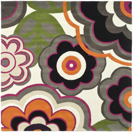 Safavieh Soho 6'-0" x 6'-0" Rug in Multi