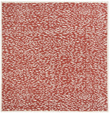 Safavieh Marbella 6'-0" x 6'-0" Rug in Red / Ivory