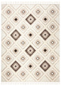 Safavieh Moroccan Tassel Shag 10'-0" x 14'-0" Rug in Ivory / Brown