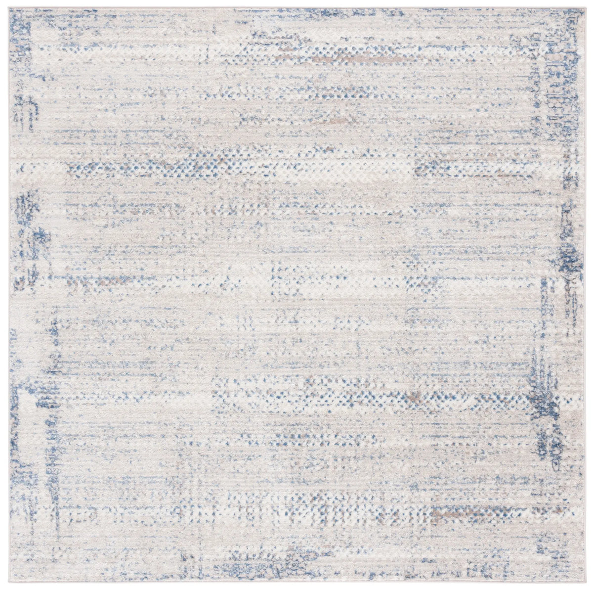 Safavieh Prestige 6'-7" x 6'-7" Rug in Ivory / Blue