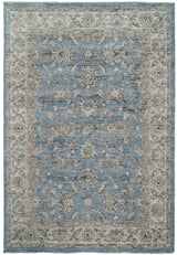 Dynamic Rugs Autumn 10920 Power Loomed Traditional Blue/Beige Rug - Rectangular