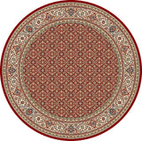 Dynamic Rugs Ancient Garden 57011 Red / Ivory Rugs - Round