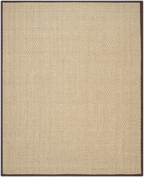 Safavieh Natural Fiber 10'-0" x 14'-0" Rug in Natural / Dark Brown