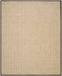 Safavieh Natural Fiber 10'-0" x 14'-0" Rug in Natural / Dark Brown