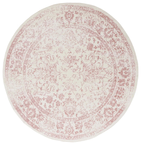 Safavieh Adirondack 5'-0" x 5'-0" Rug in Ivory / Rose