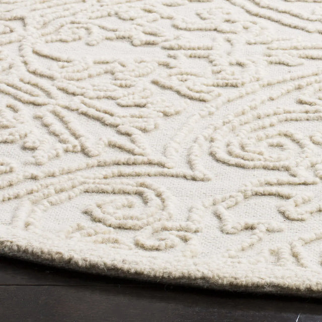 Safavieh Trace 5'-0" x 5'-0" Rug in Ivory
