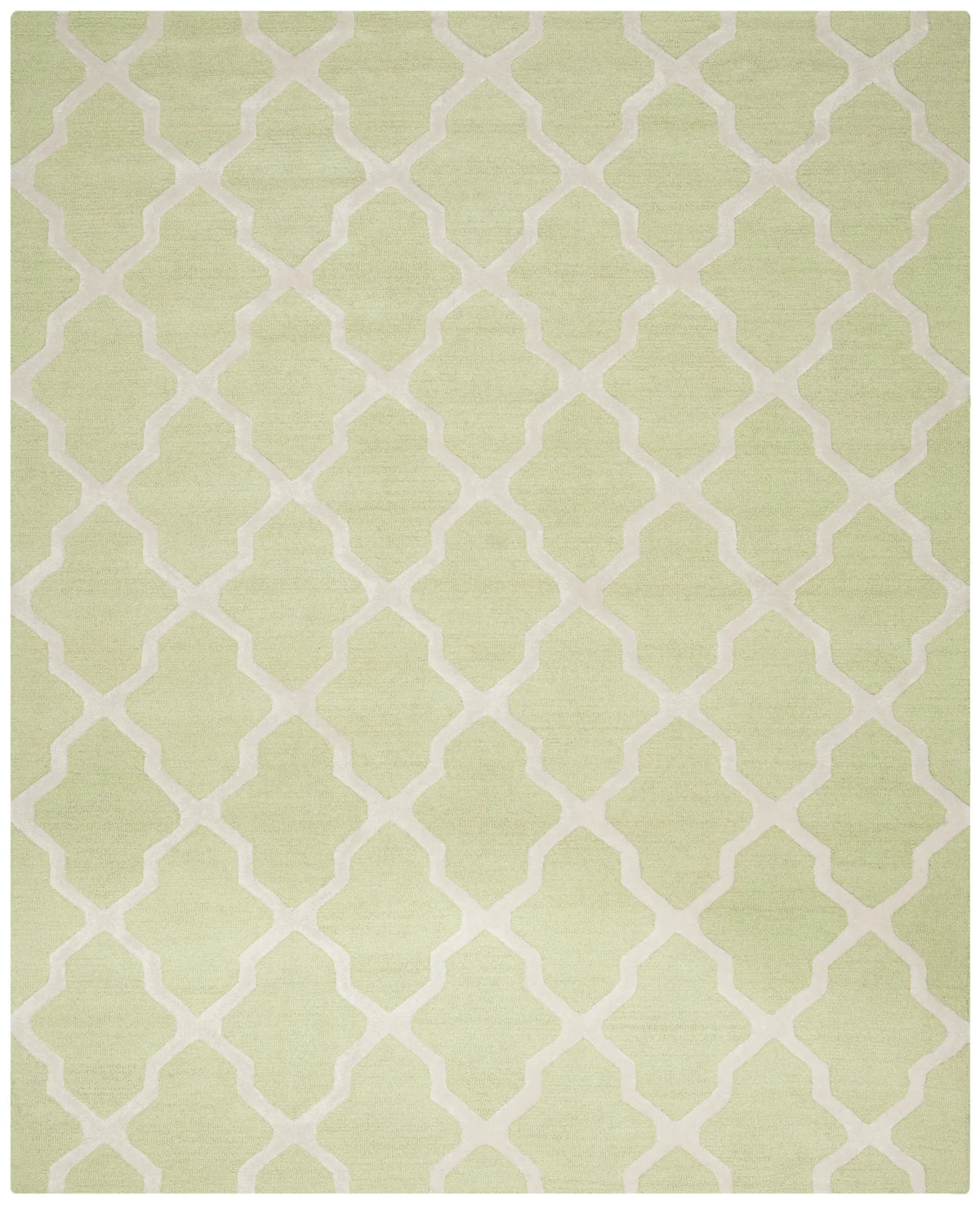 Safavieh Cambridge 10'-0" x 14'-0" Rug in Light Green / Ivory
