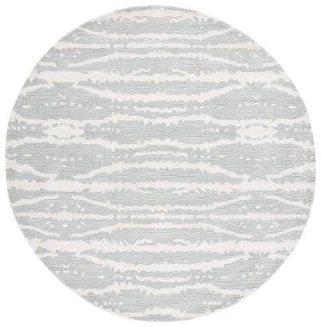 Safavieh Soho 6'-0" x 6'-0" Rug in Light Grey / Ivory