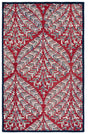 Safavieh Capri 4'-0" x 6'-0" Rug in Red / Green
