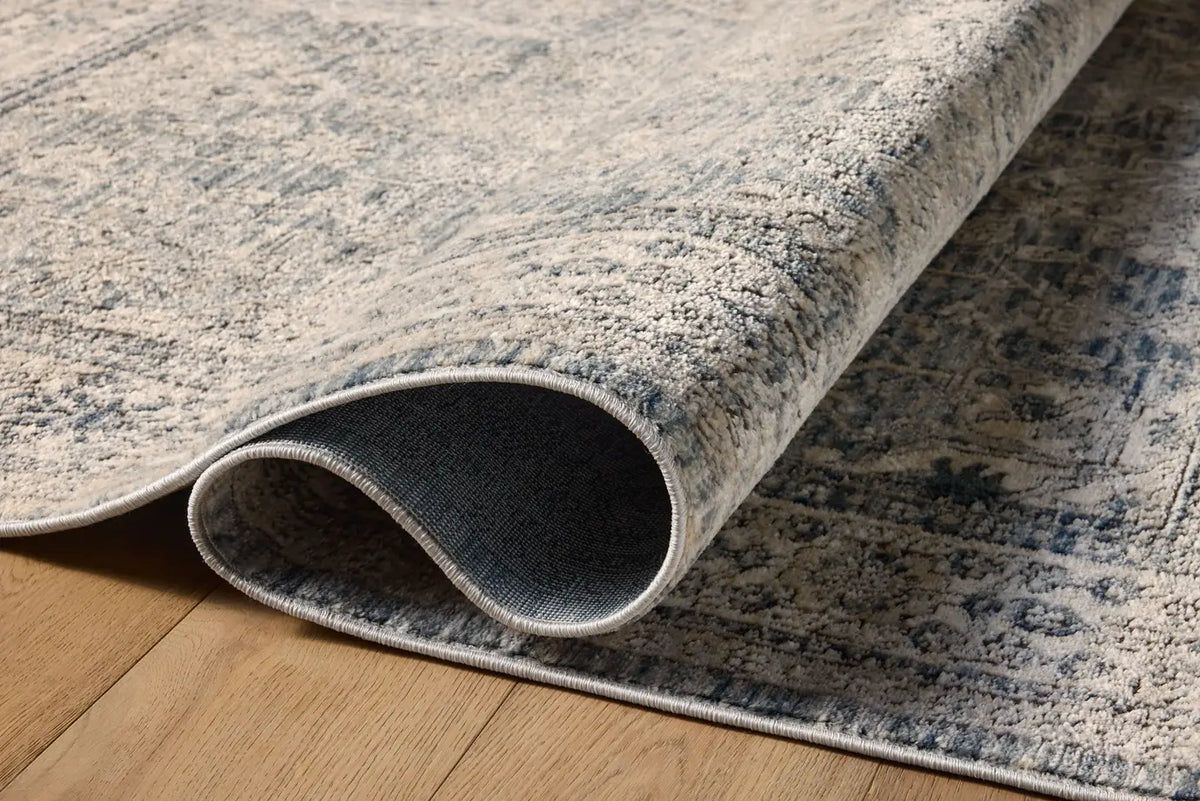 Loloi Teagan Tea-04 Sky/Natural Rugs - pile height