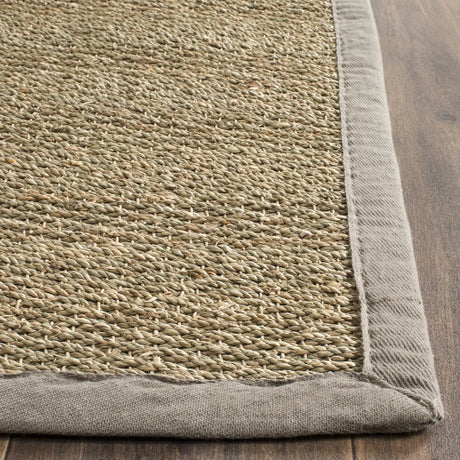 Safavieh Natural Fiber 10'-0" x 14'-0" Rug in Natural / Grey
