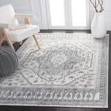 Safavieh Carnegie 4'-0" x 6'-0" Rug in Ivory / Grey