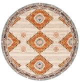 Safavieh Aspen 5'-0" x 5'-0" Rug in Brown / Blue