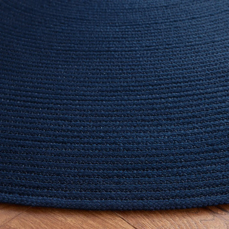 Safavieh Braided 5'-0" x 5'-0" Rug in Navy