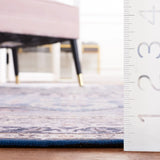 Safavieh Tucson 4'-0" x 6'-0" Rug in Blue / Charcoal
