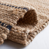 Safavieh Natural Fiber 4'-0" x 6'-0" Rug in Black / Natural