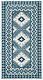 Safavieh Veranda 2'-7" x 5'-0" Rug in Ivory / Blue