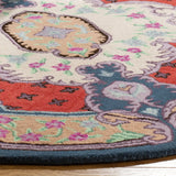 Safavieh Bellagio 5'-0" x 5'-0" Rug in Ivory / Pink