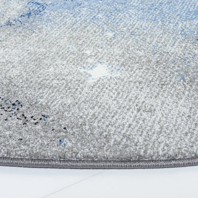Safavieh Galaxy 6'-7" x 6'-7" Rug in Blue / Ivory