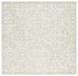 Safavieh Trace 6'-0" x 6'-0" Rug in Ivory / Green
