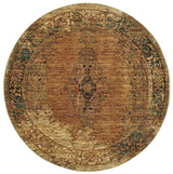 Oriental Weavers Sphinx Andorra 6845D Gold/Brown Rugs - main flat
