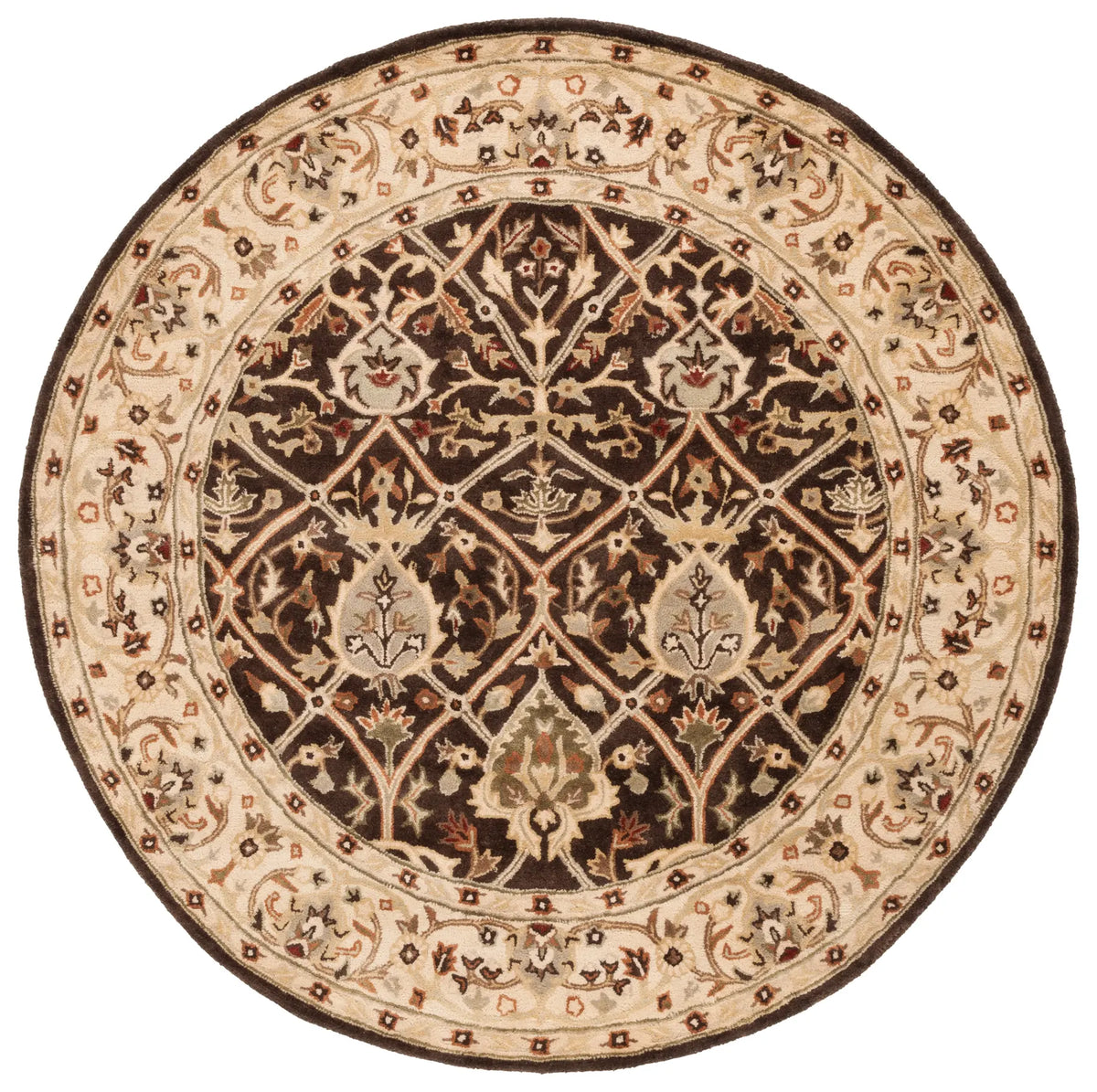 Safavieh Persian Legend 6'-0" x 6'-0" Rug in Brown / Beige