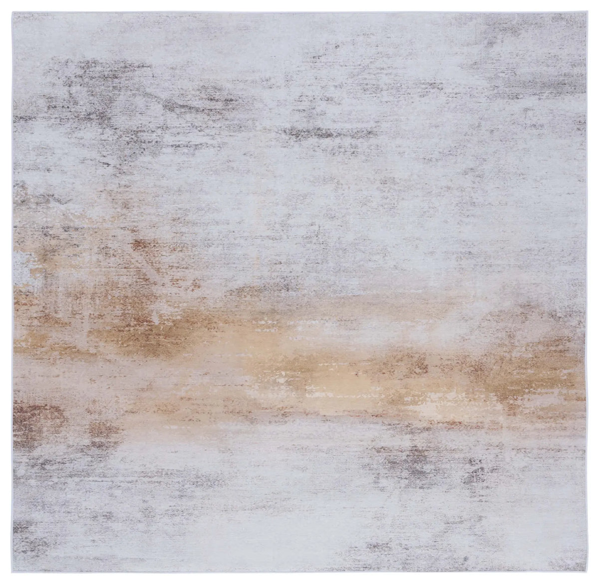Safavieh Tacoma 6'-0" x 6'-0" Rug in Grey / Rust