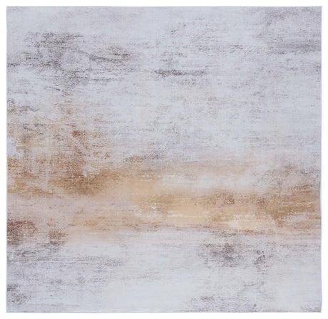 Safavieh Tacoma 6'-0" x 6'-0" Rug in Grey / Rust