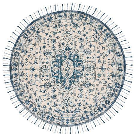 Safavieh Aspen 5'-0" x 5'-0" Rug in Ivory / Blue