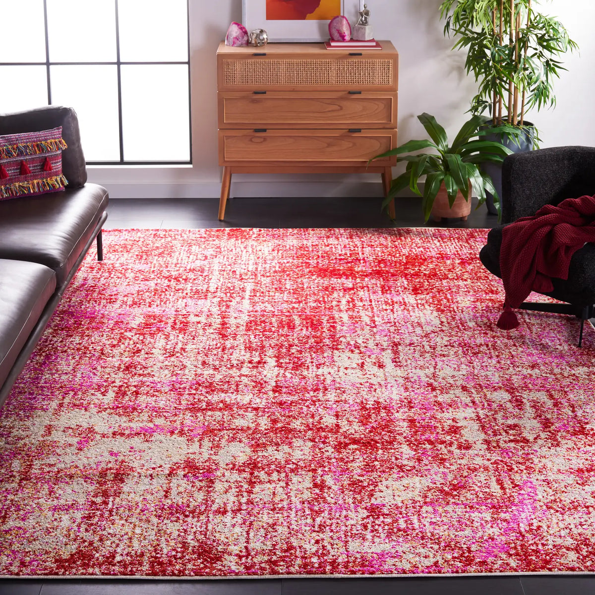 Safavieh Adirondack 10'-0" x 14'-0" Rug in Red / Gold
