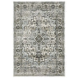 Oriental Weavers Gemini 020Z2 Grey/ Blue Rug - main flat