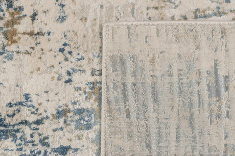Dynamic Rugs Quartz 27050 Ivory / Blue Rugs - Corner